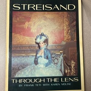 Vintage Book: Streisand Through The Lens By Frank Teti With Karen Moline GUC